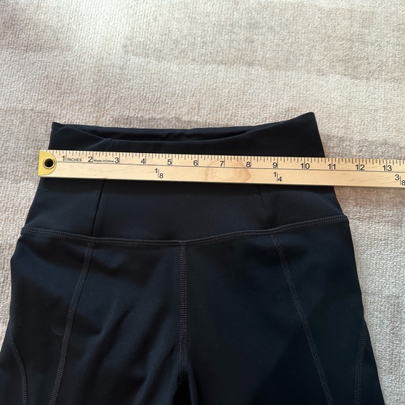 Girlfriend Collective Black Compressive High-Rise Legging 7/8 Length (Size XS) - Picture 8 of 8